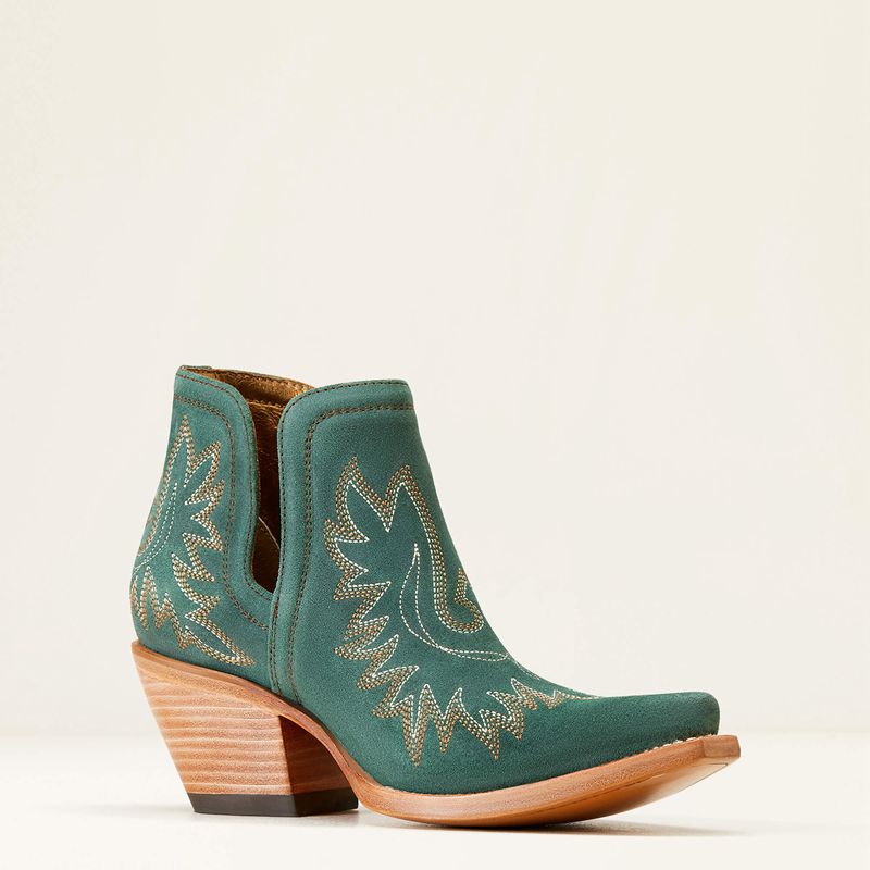 Poseidon Suede Ariat Dixon Bootie | 54XZMDQSE