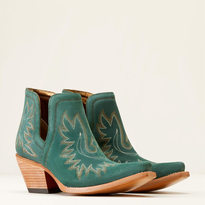 Poseidon Suede Ariat Dixon Bootie | 54XZMDQSE