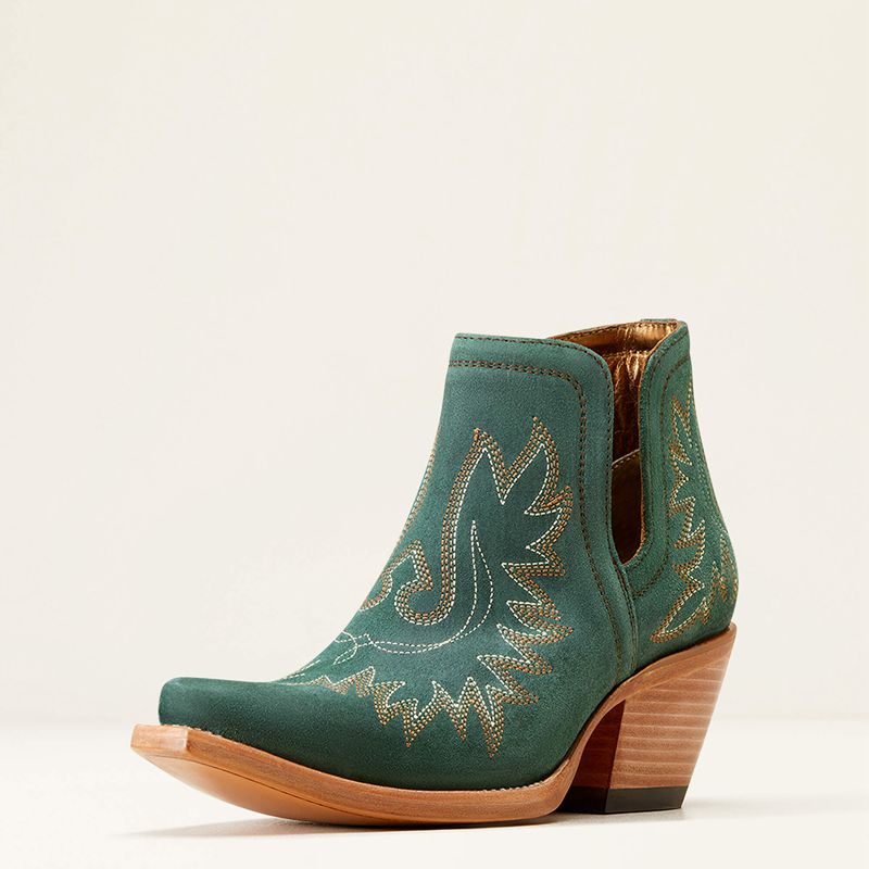 Poseidon Suede Ariat Dixon Bootie | 54XZMDQSE