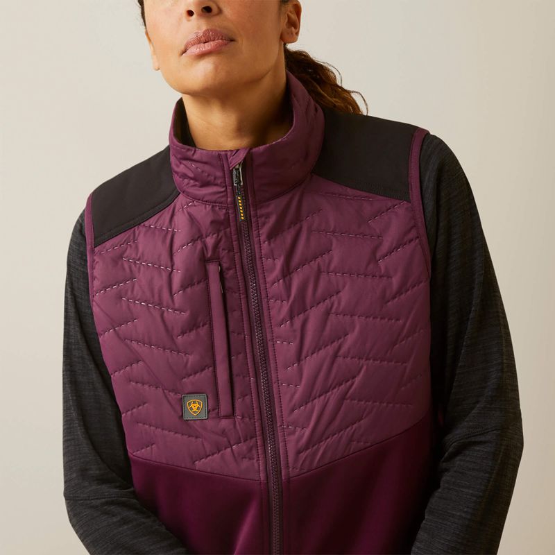 Potent Purple Ariat Rebar Cloud 9 Insulated Vest | 36ARDUPOL