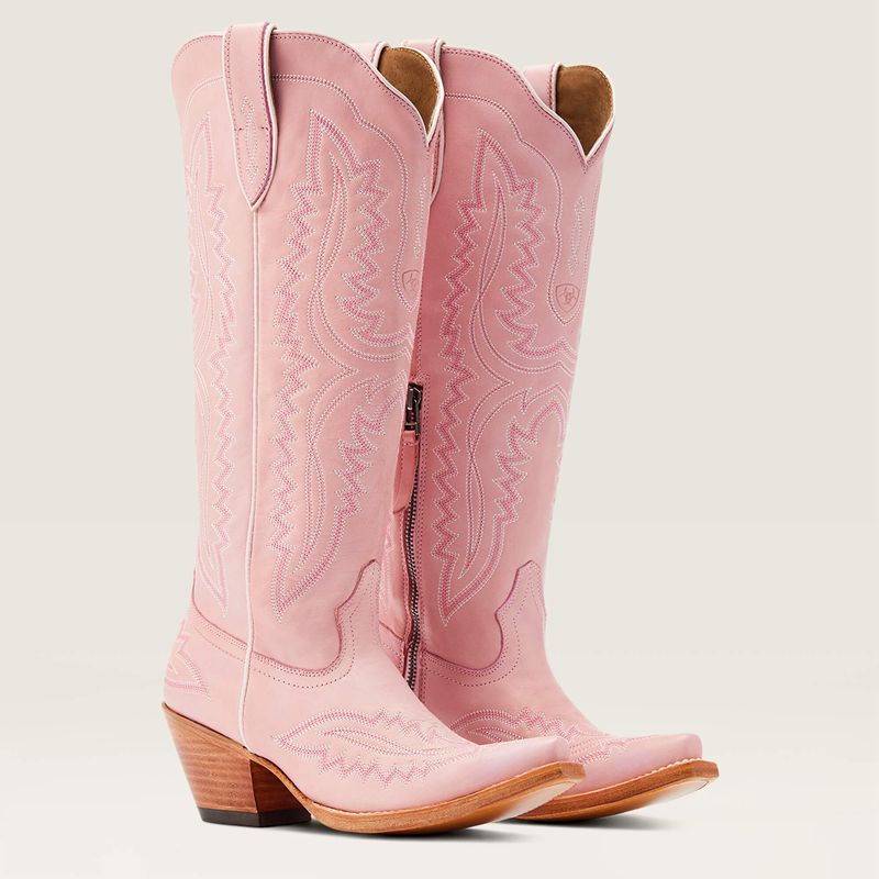 Powder Pink Ariat Casanova Western Boot | 74XIFDEJO