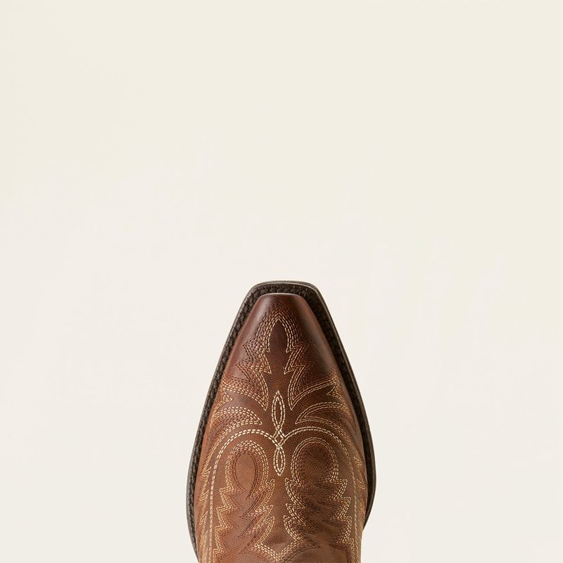 Rafter Tan Ariat Round Up Collins Western Boot | 12UXSRIPV