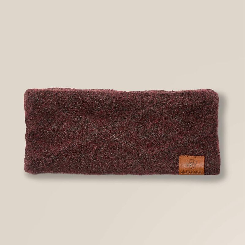 Raisin Heather Ariat Entwine Headband | 82FYANTGL