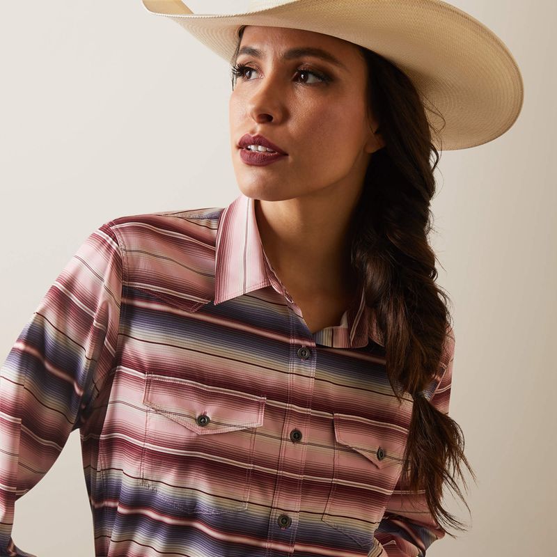 Reata Serape Ariat Western Venttek Stretch Shirt | 02XMPDWNL