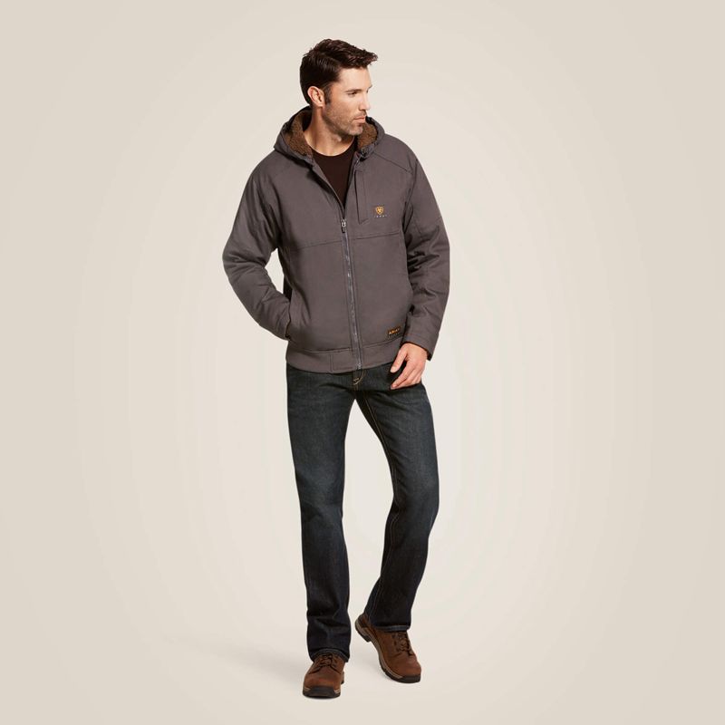 Rebar Grey Ariat Rebar Duracanvas Jacket | 19HJSYVCE