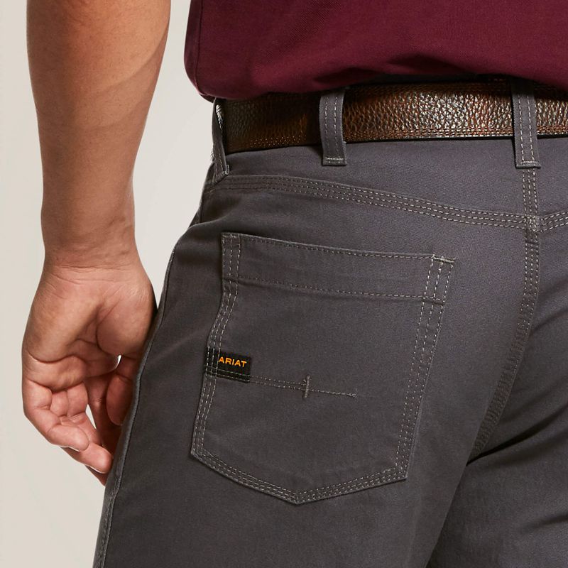 Rebar Grey Ariat Rebar Durastretch Made Tough 10