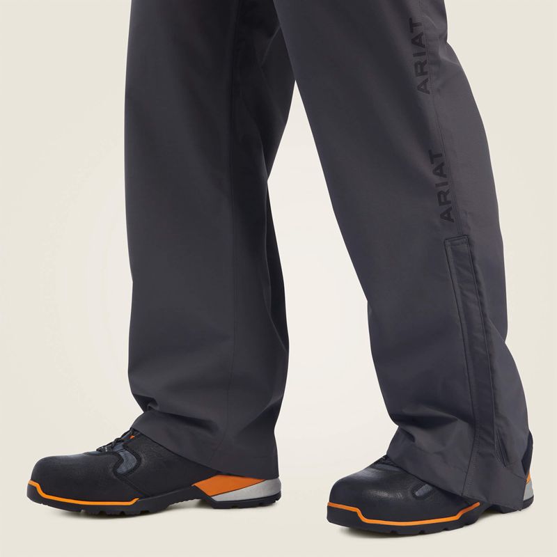 Rebar Grey Ariat Rebar Stormshell Waterproof Pant | 83TYPULKM