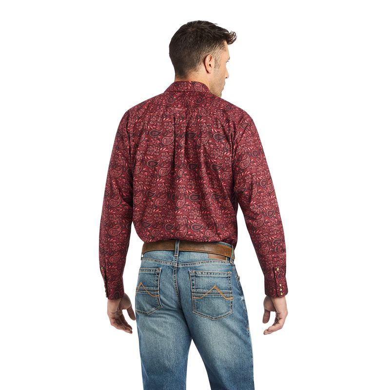 Red Heart Ariat Kinglsey Classic Fit Shirt | 87NZLMOYW