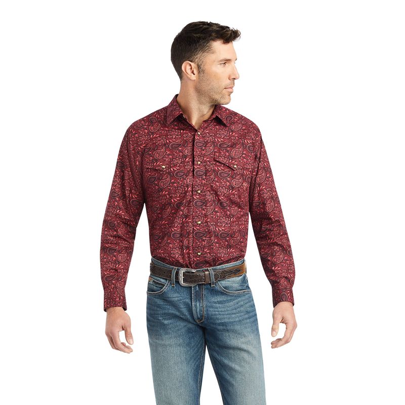 Red Heart Ariat Kinglsey Classic Fit Shirt | 87NZLMOYW