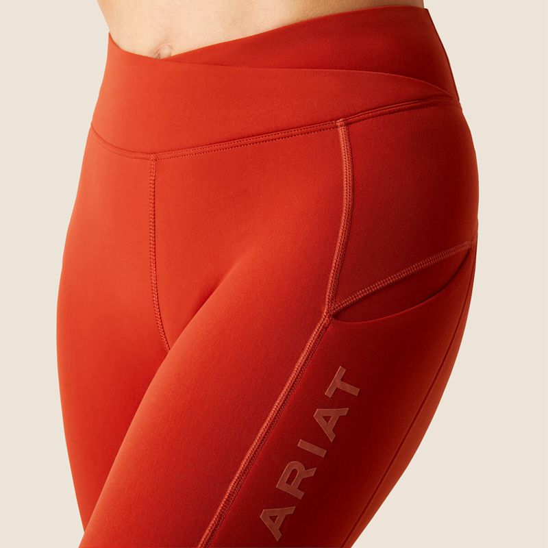 Red Ochre Ariat Avail Half Grip Tight | 09GSZXEIU