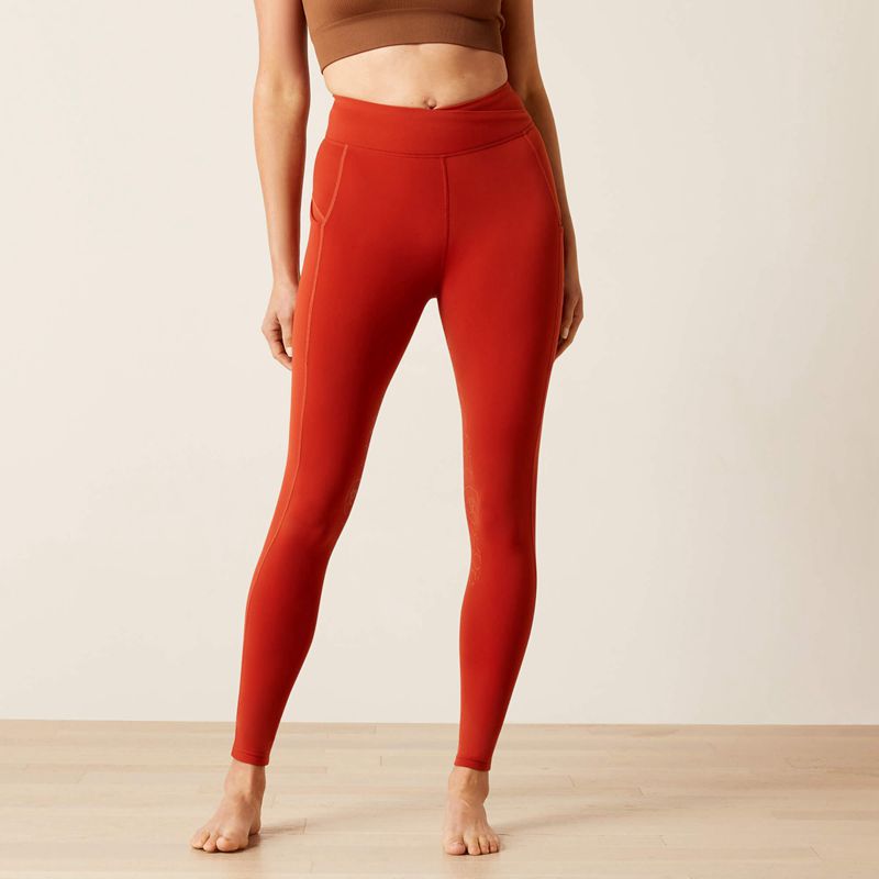 Red Ochre Ariat Avail Half Grip Tight | 09GSZXEIU