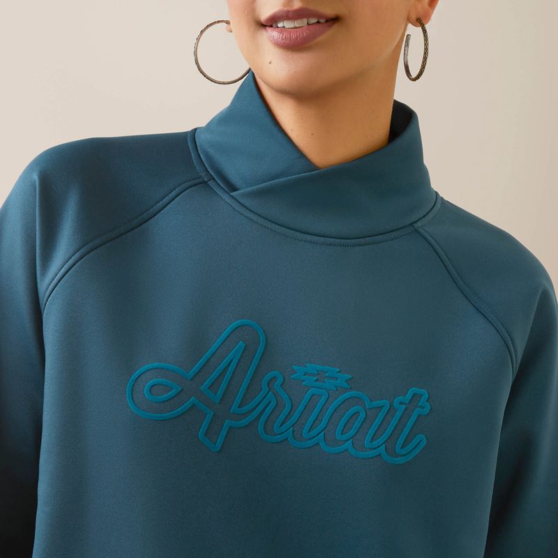 Reflecting Pond Ariat Tek Crossover Sweatshirt | 10UQIEAJX