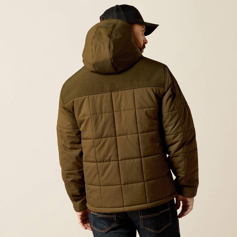 Relic/Relic Heather Ariat Crius Hooded Insulated Jacket | 97ZBTYOWD