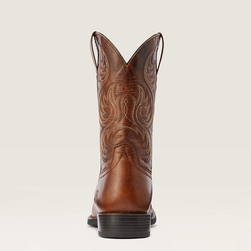 Rich Cognac Ariat Sport Boss Man Western Boot | 46WHPNAEZ