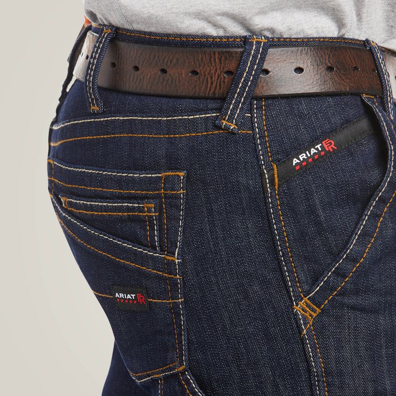 Rinse Ariat Fr M7 Slim Durastretch Workhorse Stackable Straight Leg Jean | 58GLUDNHB