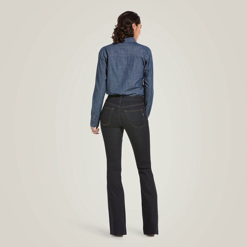 Rinse Ariat Premium High Rise Flare Jean | 24JBZESGU