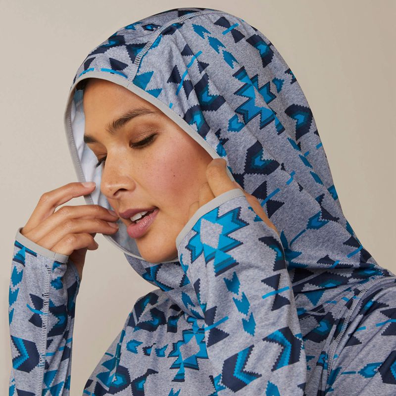 Riverton Print Ariat Laguna Hoodie | 74PMDFGEY