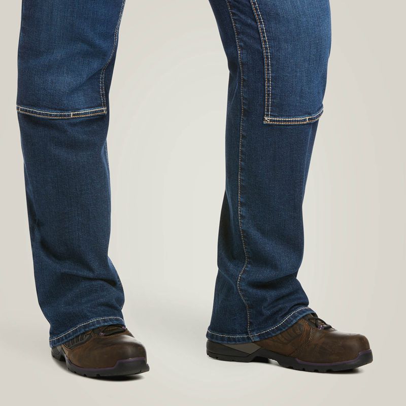 Riveter Ariat Rebar Durastretch Riveter Double Front Straight Jean | 62LIPKGCW