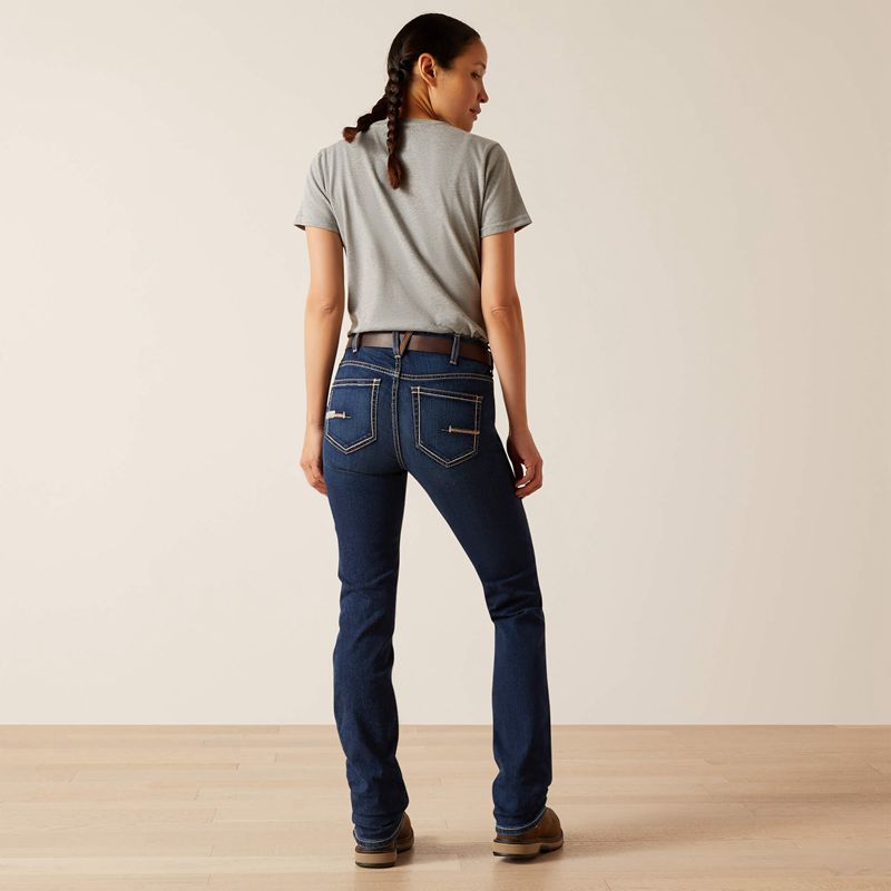 Riveter Ariat Rebar Durastretch Riveter Double Front Straight Jean | 62LIPKGCW