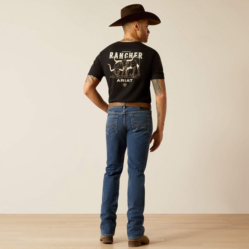 Roan Ariat M7 Slim Scout Straight Leg Jeans | 94FQYAZEJ