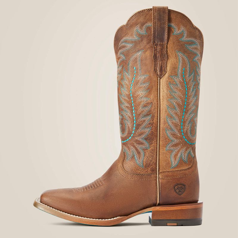 Rodeo Tan Ariat Frontier Tilly Western Boot | 15EASHVJB