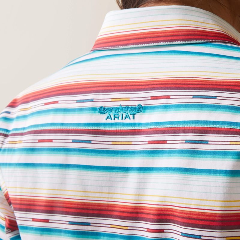 Rosa Serape Ariat Team Kirby Stretch Shirt | 64PRDLHXJ