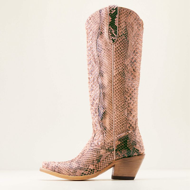 Rosewater Python Ariat Sterling Emery Stretchfit Western Boot | 90YQZODUF