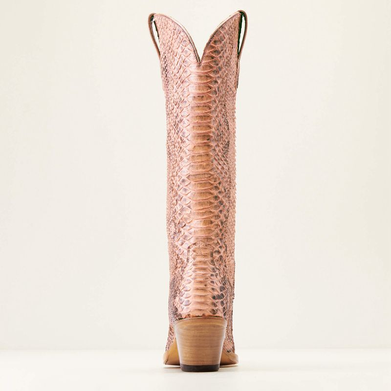 Rosewater Python Ariat Sterling Emery Stretchfit Western Boot | 90YQZODUF