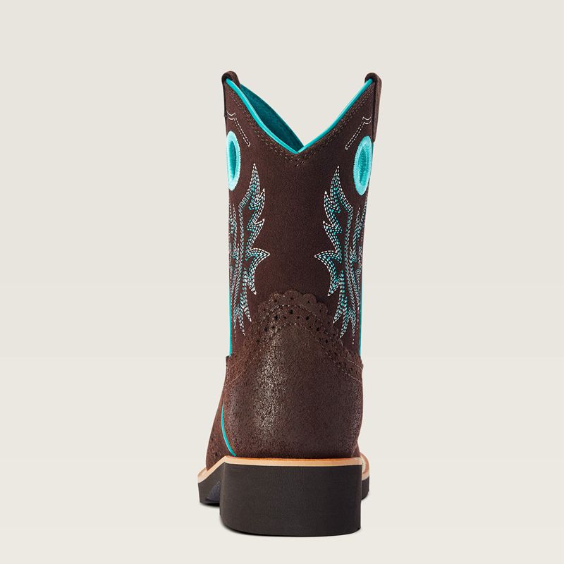 Royal Chocolate Ariat Bk Fatbaby Cowgirl Western Boot | 27VMFDTSG