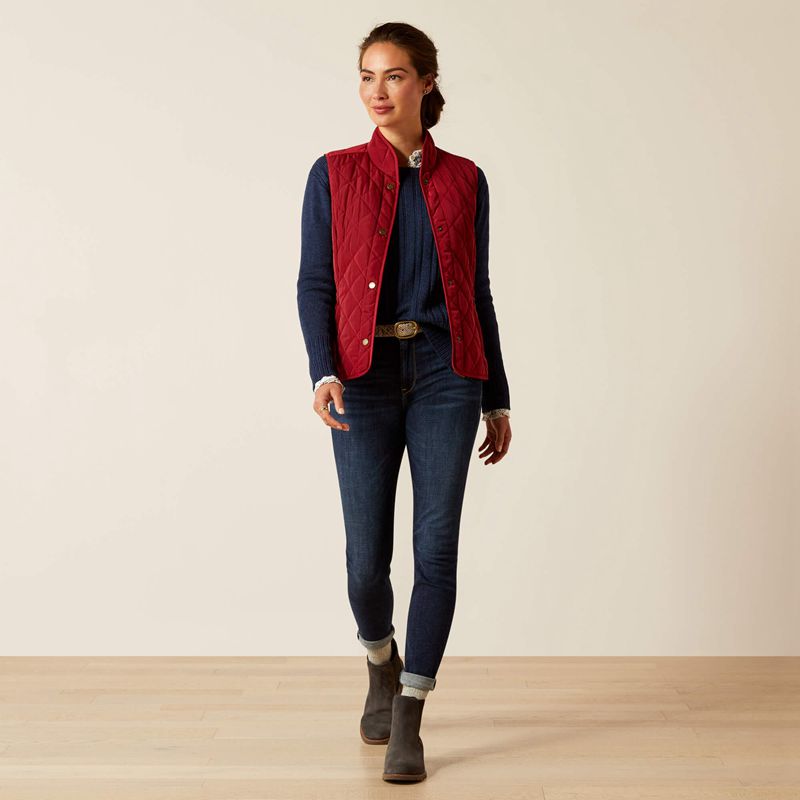 Rubaiyat Ariat Woodside Vest | 43UNWPFSC