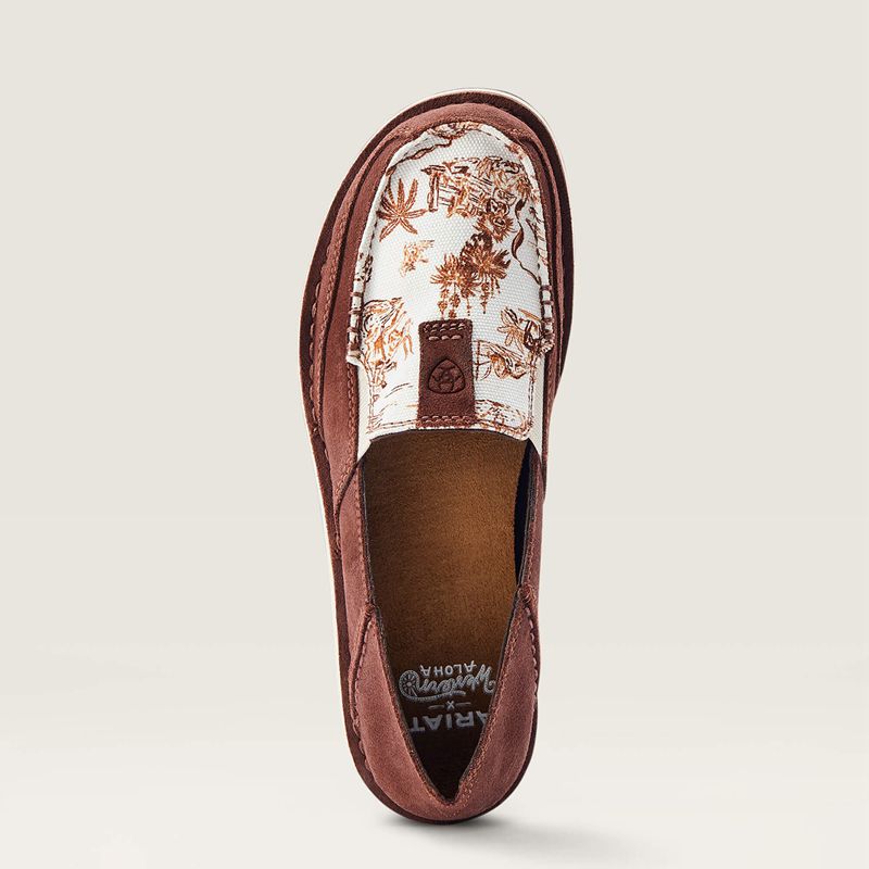 Rusted Ariat Cruiser Western Aloha | 62PYIRUWN