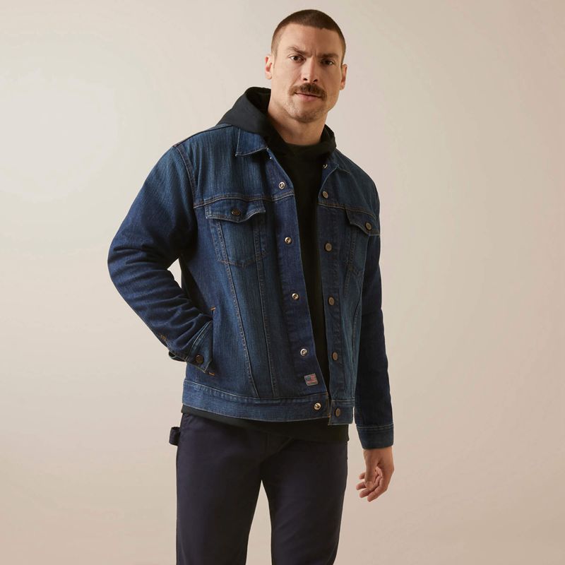 Ryley Ariat Fr Durastretch Trucker Jacket | 09UEVNCMZ