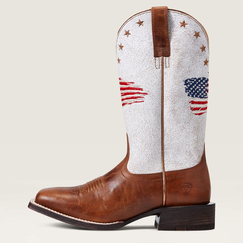 Saddle Up Ariat Circuit Patriot Western Boot | 12PVJUASH