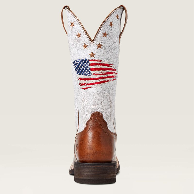 Saddle Up Ariat Circuit Patriot Western Boot | 12PVJUASH