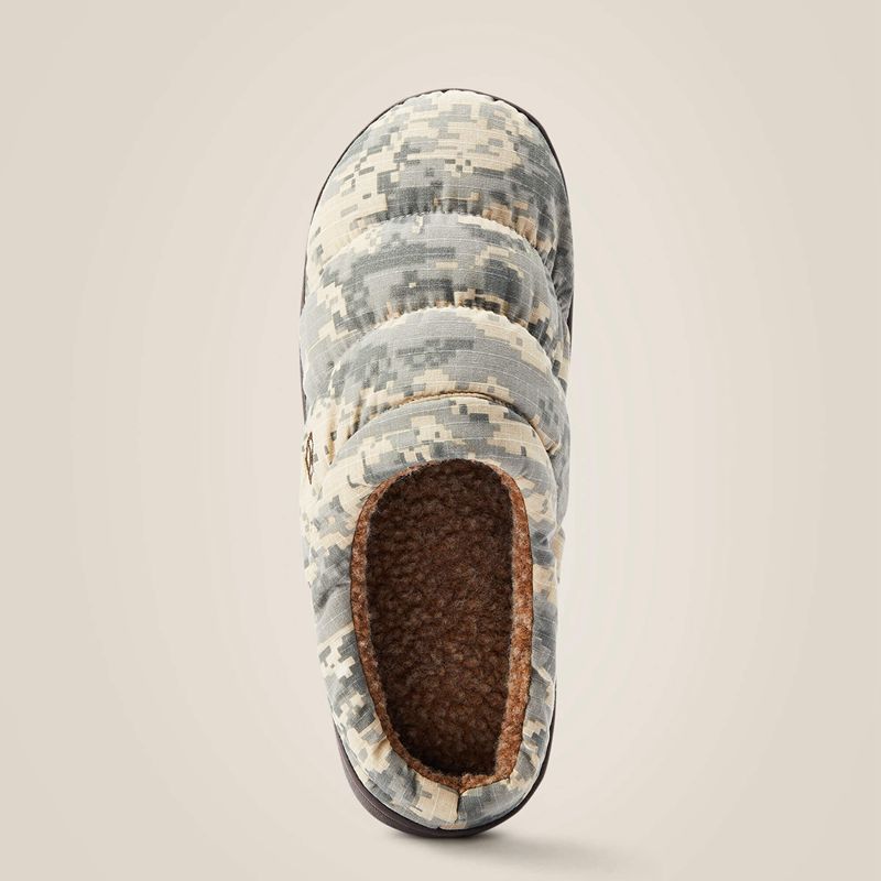 Sage Digi Camo Ariat Crius Clog Slipper | 45ZKQXBTG