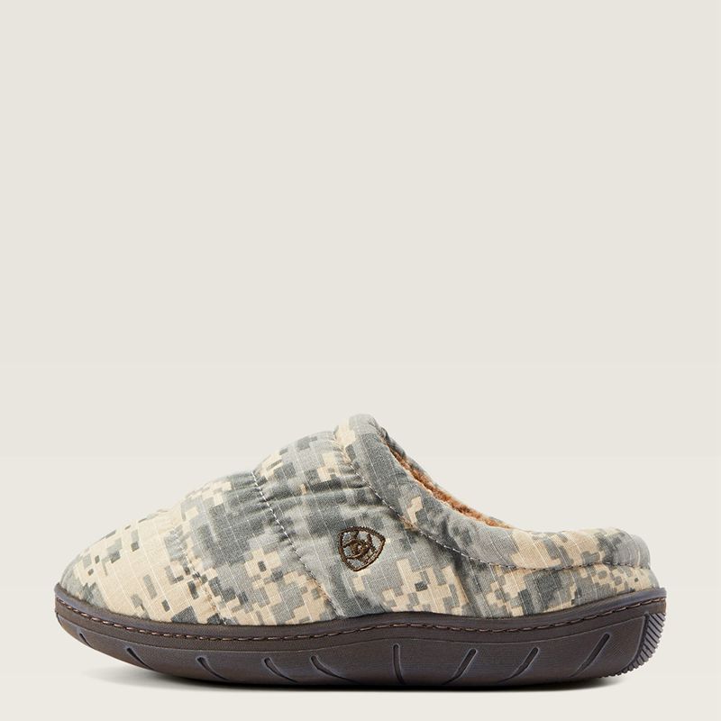 Sage Digi Camo Ariat Crius Clog Slipper | 64LISXWCG