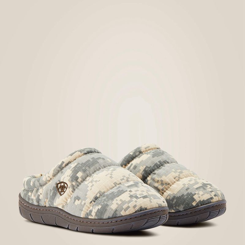 Sage Digi Camo Ariat Crius Clog Slipper | 64LISXWCG