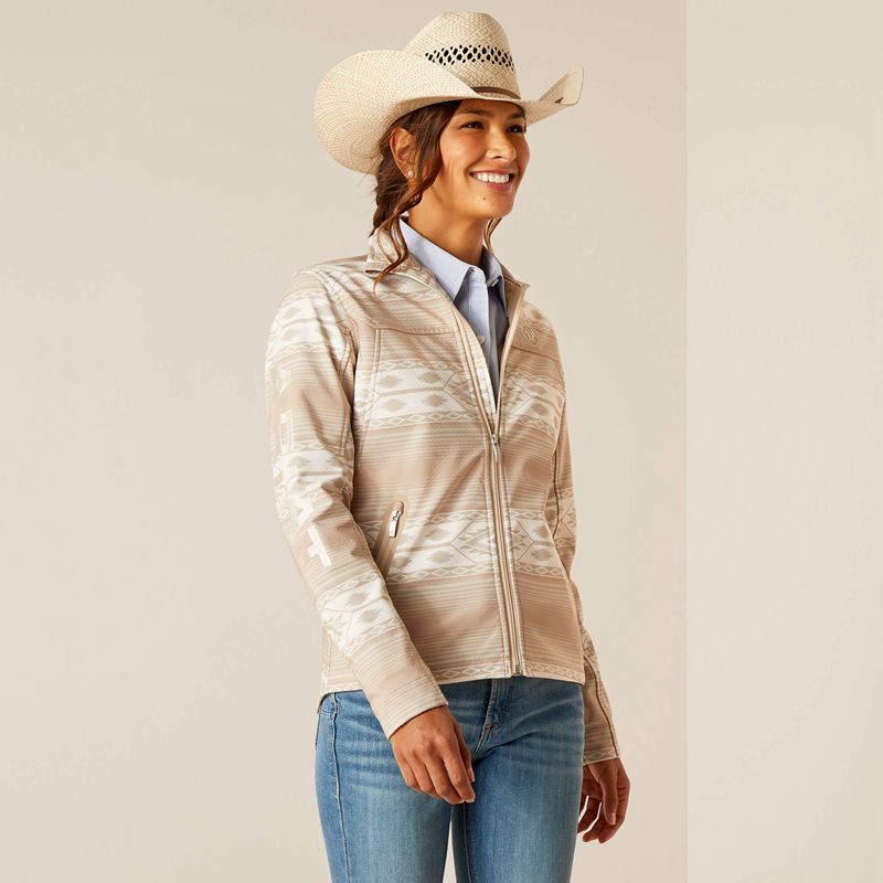 Sahara Ariat New Team Softshell Jacket | 98SQDPNCH