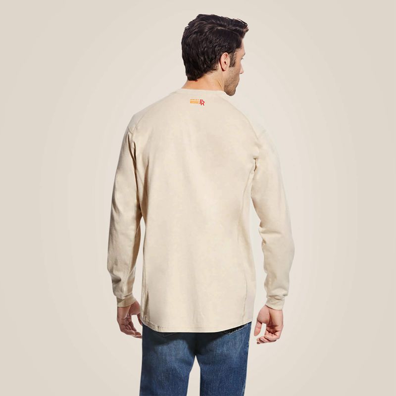 Sand Heather Ariat Fr Air Henley | 96AGJSZRF