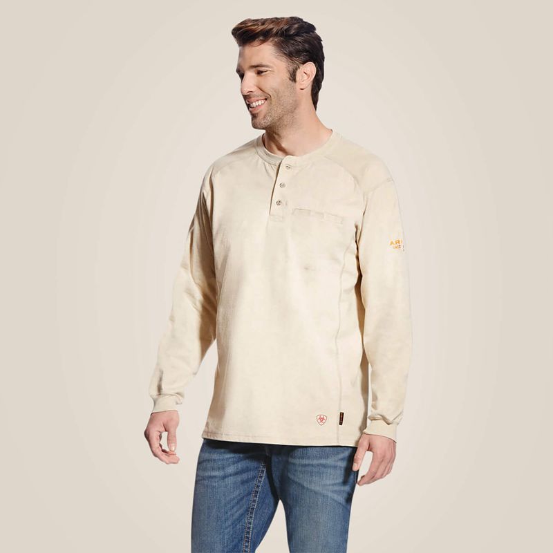 Sand Heather Ariat Fr Air Henley | 96AGJSZRF