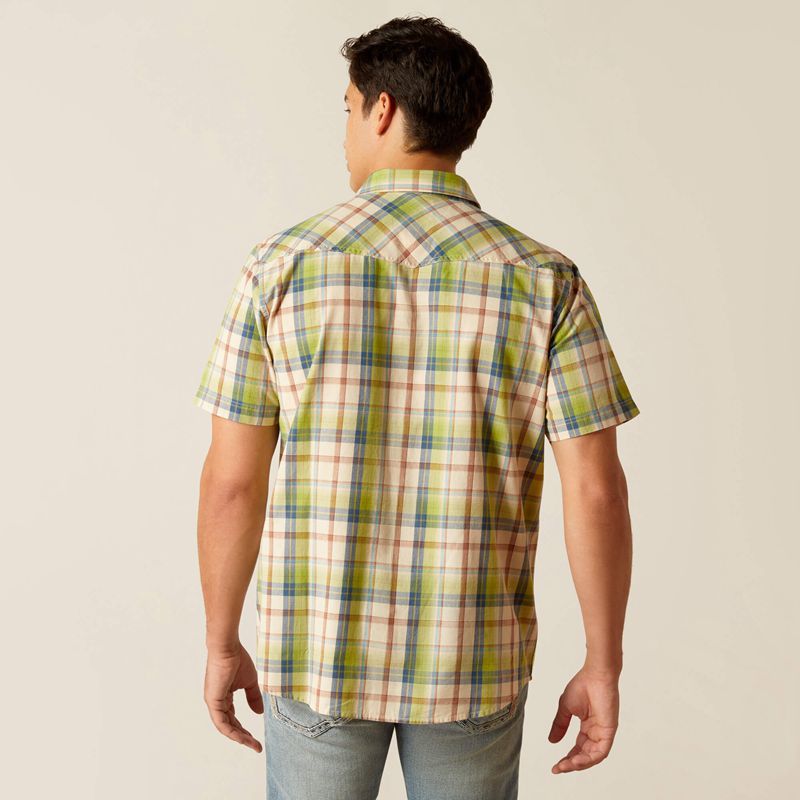 Sandshell Ariat Hinston Retro Fit Shirt | 02JRYBDHX