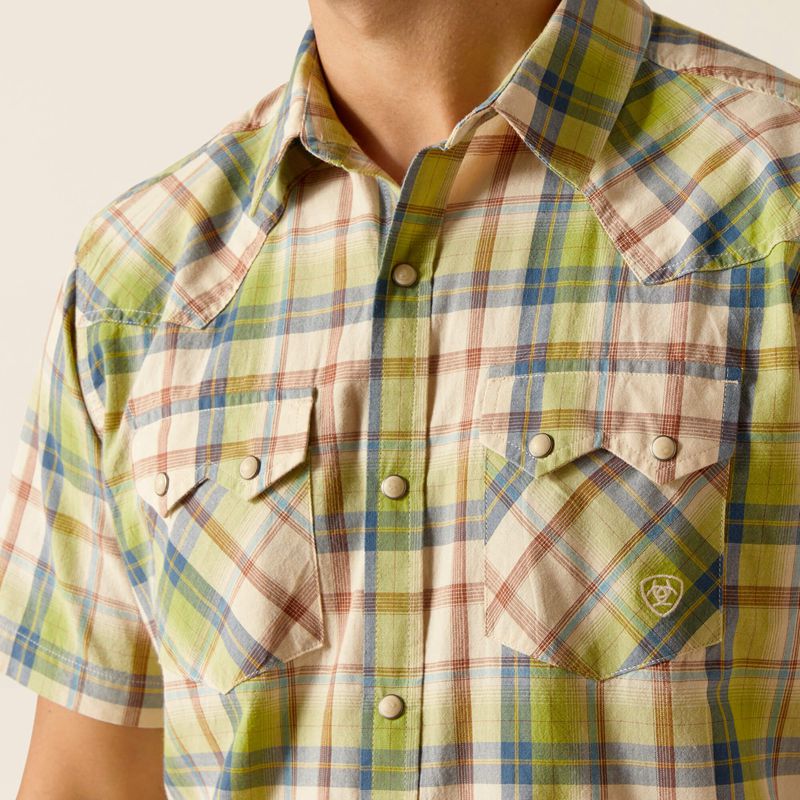 Sandshell Ariat Hinston Retro Fit Shirt | 02JRYBDHX