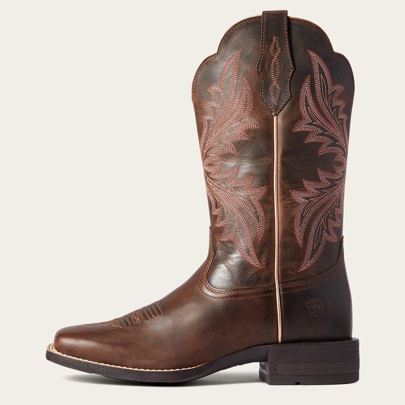 Sassy Brown Ariat West Bound Western Boot | 56WAESGRV