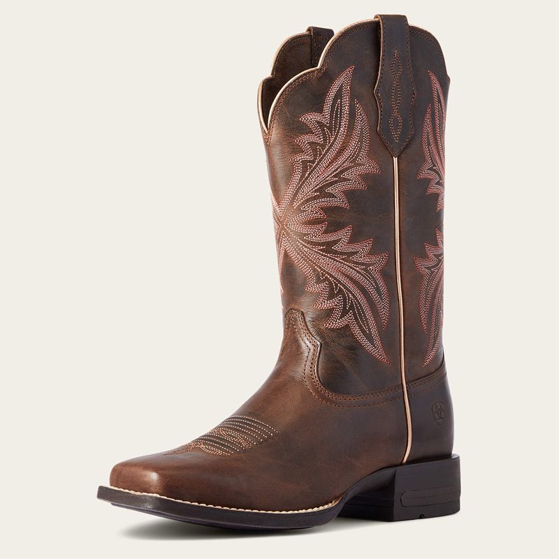 Sassy Brown Ariat West Bound Western Boot | 56WAESGRV