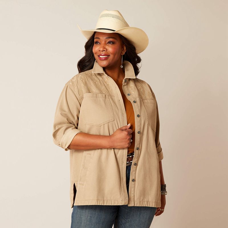 Savannah Tan Ariat Ranchester Jacket | 29FOYWCRS