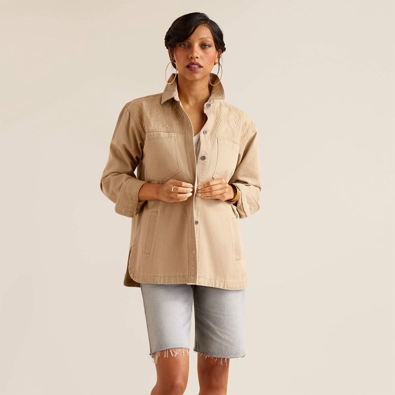 Savannah Tan Ariat Ranchester Jacket | 29FOYWCRS