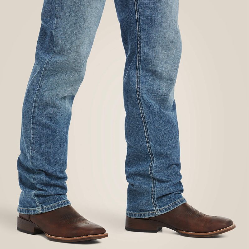 Sawyer Ariat M4 Low Rise Stretch Legacy Stackable Straight Leg Jean | 47VWNYAMC