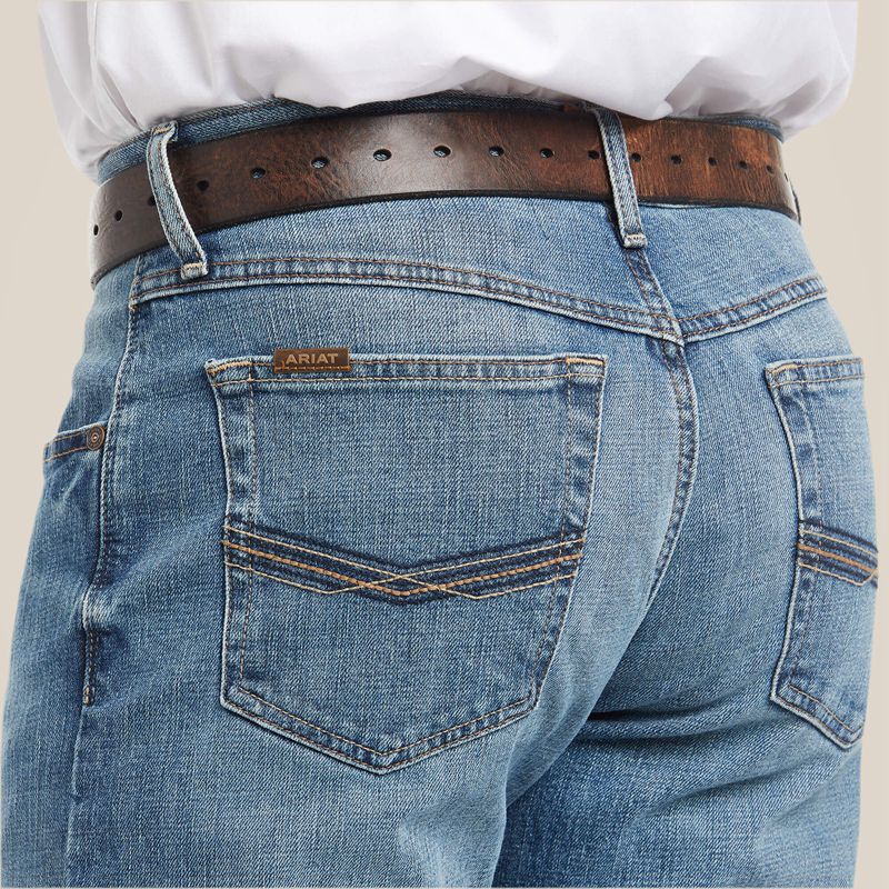 Sawyer Ariat M4 Low Rise Stretch Legacy Stackable Straight Leg Jean | 47VWNYAMC