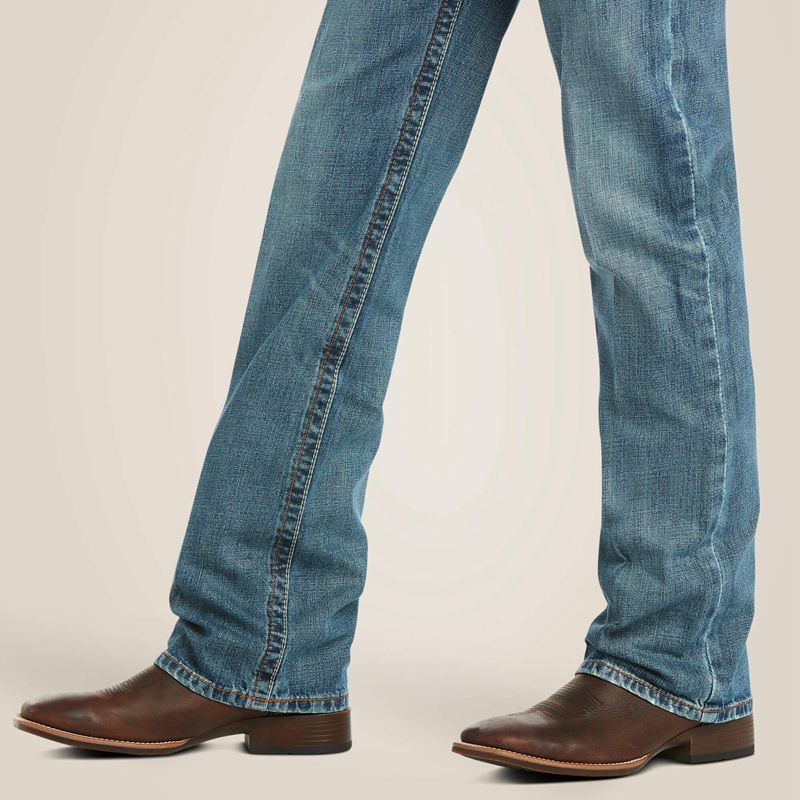 Scoundrel Ariat M4 Low Rise Scoundrel Boot Cut Jean | 64IFBAZUV