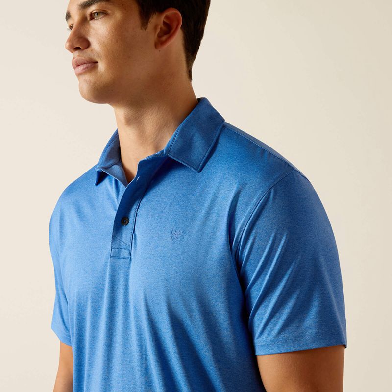 Seascape Ariat Charger 2.0 Fitted Polo | 48MRJBIWV